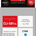 Active Jet Συμβατό Μελάνι Εκτυπωτή InkJet Canon CLI-581XL 11.7ml Κυανό 1τμχ ACC-581CNX