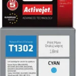 Active Jet Συμβατό Μελάνι Εκτυπωτή InkJet Epson T1302 18ml Κυανό