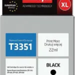 Active Jet Συμβατό Μελάνι Εκτυπωτή InkJet Epson 33XL T3351 22ml Μαύρο