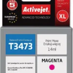 Active Jet Συμβατό Μελάνι Εκτυπωτή InkJet Epson T3473 14ml Ματζέντα 1τμχ AE-34MNX