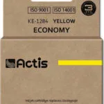 Actis Συμβατό Μελάνι Εκτυπωτή InkJet Epson T1284 13ml Κίτρινο 1τμχ KE-1284