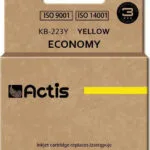 Actis Συμβατό Μελάνι Εκτυπωτή InkJet Brother LC223Y 10ml Κίτρινο 1τμχ KB-223Y