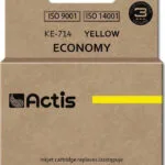Actis Συμβατό Μελάνι Εκτυπωτή InkJet Epson T0714 13.5ml Κίτρινο 1τμχ KE-714