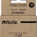 Actis Συμβατό Μελάνι Εκτυπωτή InkJet HP 27 C8727A 20ml Μαύρο