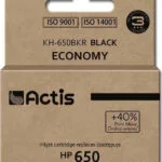 Actis Συμβατό Μελάνι Εκτυπωτή InkJet HP 650 CZ101AE 15ml Μαύρο 1τμχ KH-650BKR
