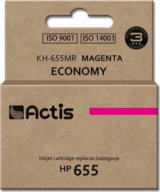20210114160750_actis_symvato_melani_hp_655_matzenta Actis Συμβατό Μελάνι Εκτυπωτή InkJet HP 655 CZ111AE 12ml Ματζέντα 1τμχ KH-655MR - Image 1