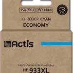Actis Συμβατό Μελάνι Εκτυπωτή InkJet HP 933XL CN054AE 13ml Κυανό 1τμχ KH-933CR