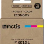 Actis Συμβατό Μελάνι Εκτυπωτή InkJet HP 301XL CH564EE 18ml Πολλαπλό (Color)