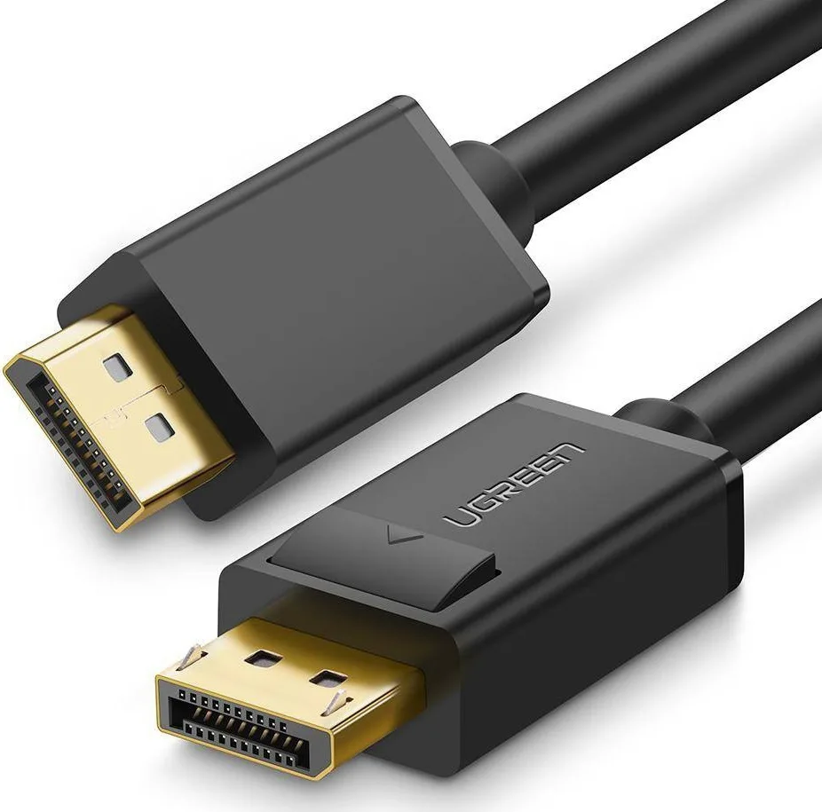 Ugreen Cable DisplayPort male - DisplayPort male 2m Μαύρο (10211) - Image 1
