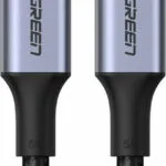 Ugreen US316 Braided USB 2.0 Cable USB-C male - USB-C 100W Γκρι 1.5m (70428)
