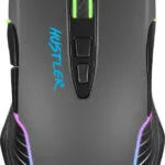 Natec Fury Hustler RGB Gaming Ποντίκι 4800 DPI Μαύρο