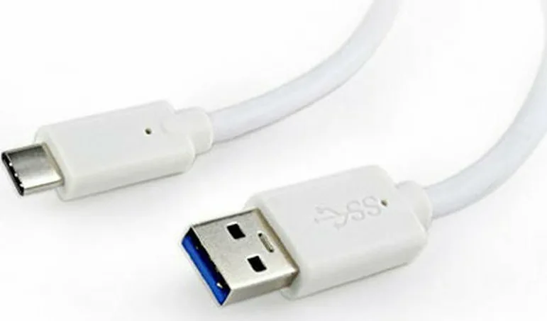 Cablexpert Regular USB 3.0 Cable USB-C male - USB-A male Λευκό 3m (CCP-USB3-AMCM-W-10) - Image 1