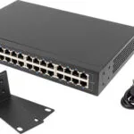 Lanberg RSGE-24 Unmanaged L2 Switch με 24 Θύρες Gigabit (1Gbps) Ethernet