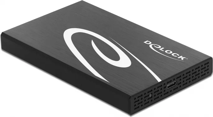 DeLock External Enclosure for HDD/SSD 2.5″ Μαύρο - Image 1