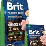 Brit Premium by Nature Adult XL 15kg Ξηρά Τροφή χωρίς Γλουτένη για Ενήλικους Σκύλους Μεγαλόσωμων Φυλών με Κοτόπουλο