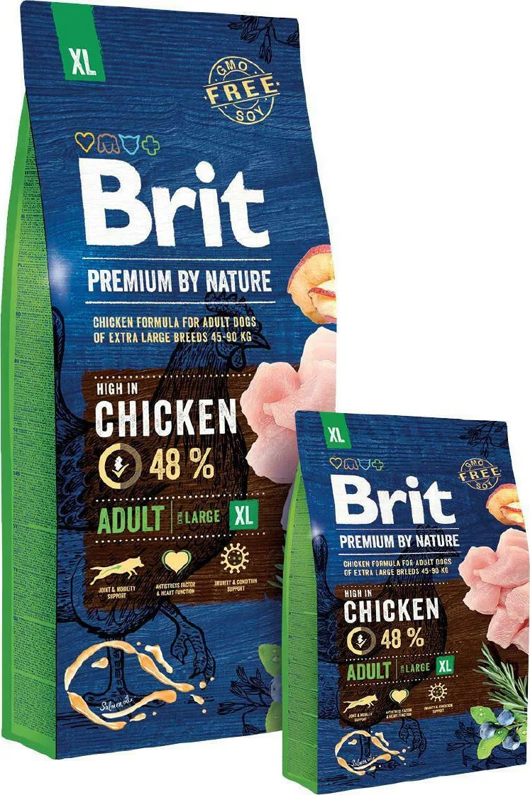 20210201152817_brit_premium_by_nature_adult_xl_chicken_15kg Brit Premium by Nature Adult XL 15kg Ξηρά Τροφή χωρίς Γλουτένη για Ενήλικους Σκύλους Μεγαλόσωμων Φυλών με Κοτόπουλο - Image 1