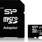 Silicon Power microSDHC 32GB Class 10 U1 UHS-I με αντάπτορα