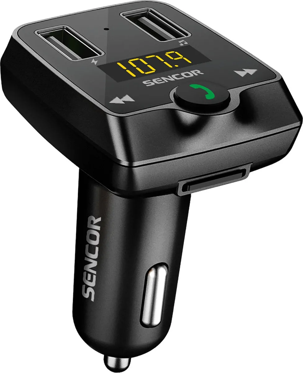Sencor FM Transmitter Αυτοκινήτου SWM3535 με Bluetooth / USB - Image 1