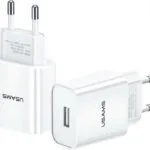 Usams Φορτιστής Χωρίς Καλώδιο με Θύρα USB-A Λευκός (CC075)
