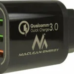 Maclean Energy Φορτιστής Χωρίς Καλώδιο 15W Quick Charge 3.0 Μαύρος (MCE479B)
