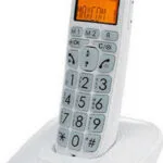 MaxCom MC6800 Ασύρματο Τηλέφωνο Λευκό