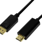 LogiLink Cable DisplayPort male - HDMI male 3m Μαύρο (CV0128)