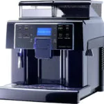 Saeco Aulika Evo Αυτόματη Μηχανή Espresso 1400W Πίεσης 15bar με Μύλο Άλεσης Μαύρη