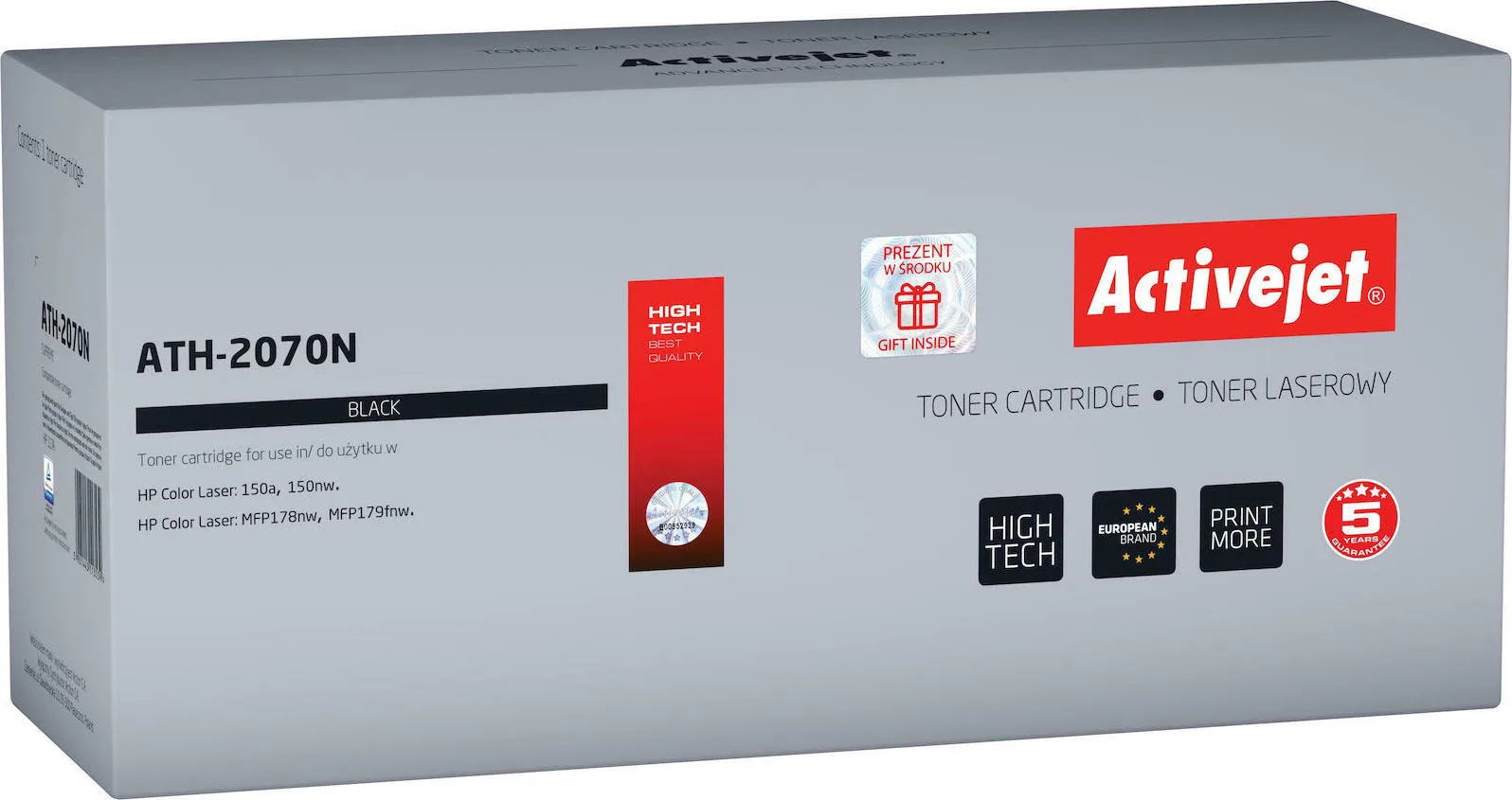 20210215142023_active_jet_symvato_toner_hp_17a_2070a_black Active Jet Συμβατό Toner για Laser Εκτυπωτή HP 17A 2070A 1000 Σελίδων Μαύρο - Image 1