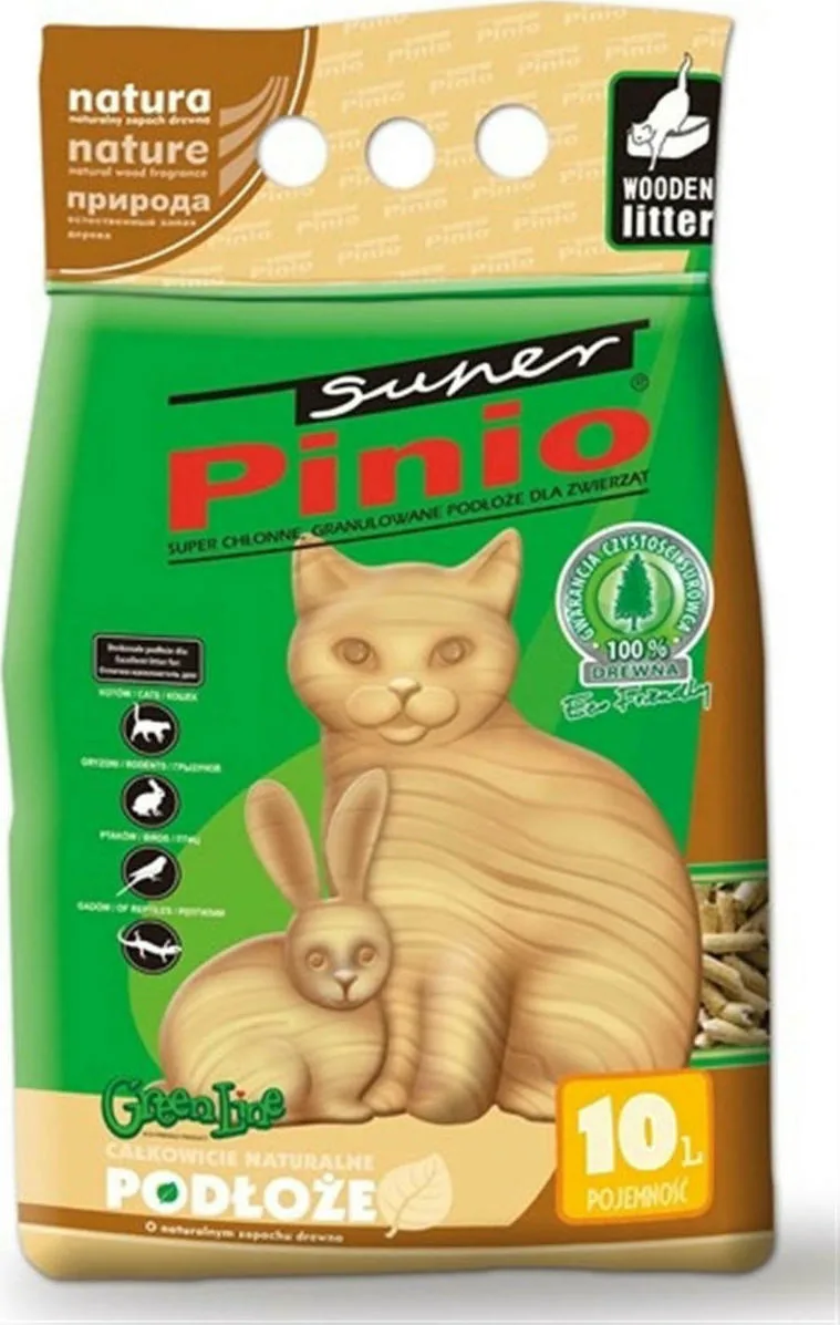 20210216141301_certech_cat_litter_super_pinio_natural_10lt Certech Certech Cat Litter Super Pinio Natural Pellet Γάτας με Άρωμα Πεύκο 10lt - Image 1