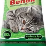 Super Benek Certech Super Benek Standard Green Forest Άμμος Γάτας Μπετονίτης με Άρωμα Πεύκο 10lt