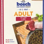 Bosch Petfood Concepts Adult 15kg Ξηρά Τροφή χωρίς Σιτηρά & Γλουτένη για Ενήλικους Σκύλους με Ρύζι και Αρνί