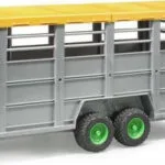 Bruder Livestock Trailer With Cow Αυτοκινητάκι 1:16 Αγροτικό για 3+ Ετών