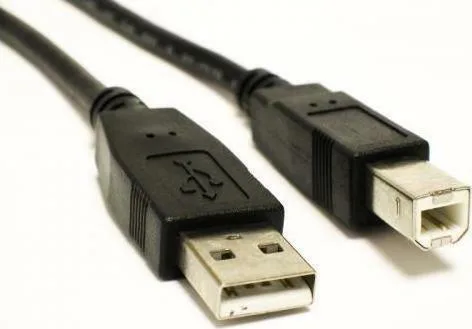 Sharkoon USB 2.0 Cable USB-A male - USB-B male Μαύρο 5m - Image 1