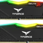 TeamGroup T-Force Delta RGB DDR4 16GB RAM με 2x8GB Modules και Ταχύτητα 3200 για Desktop TF3D416G3200HC16FDC01