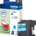 Brother LC-22U Γνήσιο Μελάνι Εκτυπωτή InkJet Κυανό (LC-22UC)
