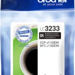 Brother LC-3233 Γνήσιο Μελάνι Εκτυπωτή InkJet Μαύρο (LC-3233BK)