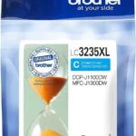 Brother LC3235XL Γνήσιο Μελάνι Εκτυπωτή InkJet Κυανό (LC-3235XLC)
