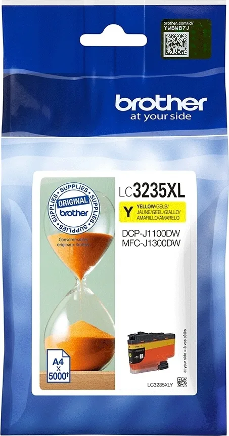 20210222132455_brother_lc3235xl_yellow_lc3235xly Brother LC3235XL Γνήσιο Μελάνι Εκτυπωτή InkJet Κίτρινο (LC-3235XLY) - Image 1