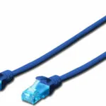 Digitus U/UTP Cat.5e Καλώδιο Δικτύου Ethernet 0.5m Μπλε 1τμχ DK-1512-005/B