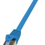 LogiLink S/FTP Cat.6a Καλώδιο Δικτύου Ethernet 1m Μπλε 1τμχ CQ3036S