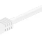 Goobay S/FTP Cat.7 Καλώδιο Δικτύου Ethernet 3m Λευκό 1τμχ 91094