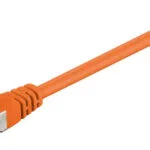 Goobay S/FTP Cat.6 Καλώδιο Δικτύου Ethernet 10m Πορτοκαλί 1τμχ 93469