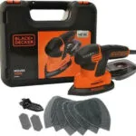 Black & Decker KA2500K-QS Τριβείο Δέλτα 120W με Σύστημα Αναρρόφησης