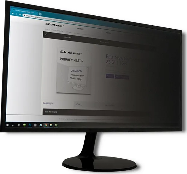 Qoltec 51057 Φίλτρο Οθόνης 51057 - Image 1