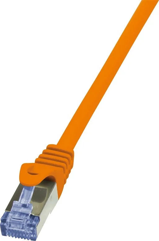 20210226134254_logilink_s_ftp_cat_6a_cable_2m_portokali_cq3058s LogiLink S/FTP Cat.6a Καλώδιο Δικτύου Ethernet 2m Πορτοκαλί 1τμχ CQ3058S - Image 1