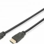 Digitus HDMI 2.0 Cable HDMI male - HDMI male 5m Μαύρο DK-330123-050-S