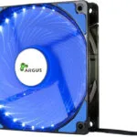 Inter-Tech L-12025 Case Fan με Μπλε Φωτισμό και Σύνδεση 3-Pin / 4-Pin Molex Μπλε