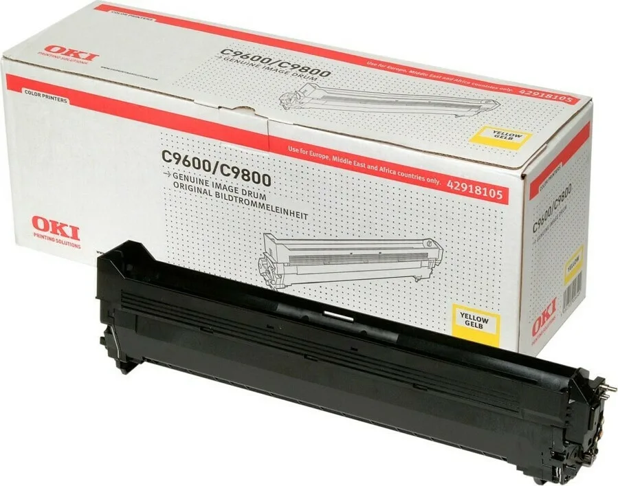 20210302121248_oki_42918105_yellow OKI 42918105 Γνήσιο Drum Laser Εκτυπωτή Κίτρινο 30000 Σελίδων 42918105 - Image 1