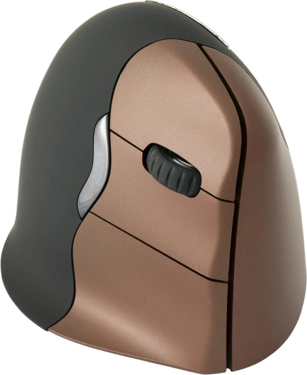 20210303155559_evoluent_verticalmouse_4_brown Evoluent VerticalMouse 4 Small Ασύρματο Εργονομικό Ποντίκι Καφέ - Image 1