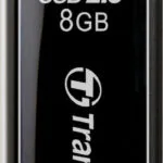 Transcend JetFlash 350 8GB USB 2.0 Stick Μαύρο